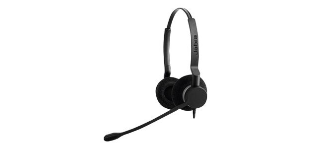 Jabra Biz 2300 Casque Avec fil Arceau Bureau/Centre d'appels USB Type-A Noir