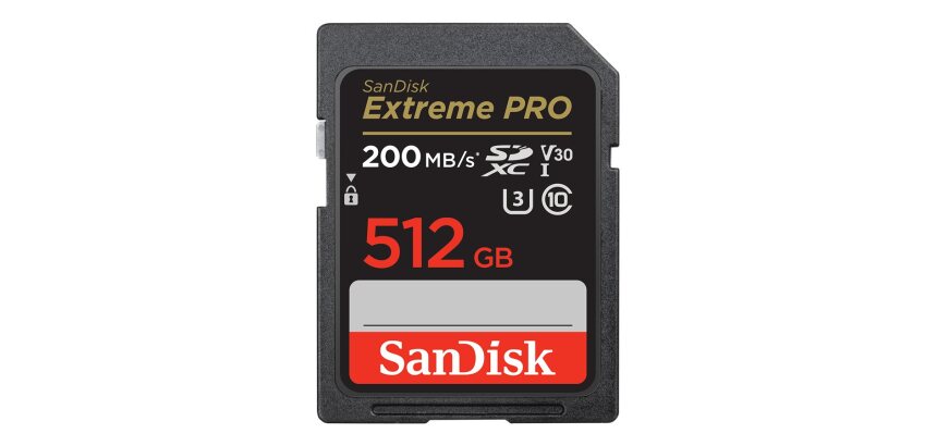 SanDisk Extreme PRO 512 Go SDXC Classe 10