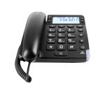 Doro Magna 4000 Téléphone analogique Identification de l'appelant Noir