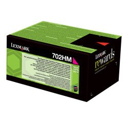 Lexmark 702HM - magenta - original - toner cartridge - LCCP, LRP