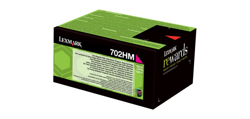 Lexmark 702HM R Cartouche de toner 1 pièce(s) Original Magenta