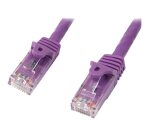 StarTech.com Câble réseau Cat5e sans crochet de 10 m - Violet