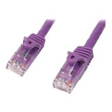 StarTech.com Câble réseau Cat5e sans crochet de 10 m - Violet