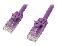 StarTech.com Câble réseau Cat5e sans crochet de 10 m - Violet