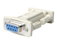 StarTech.com Adaptateur null modem DB9 série RS232 - F/F