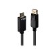 Lindy 36924 câble vidéo et adaptateur 5 m DisplayPort HDMI Type A (Standard) Noir