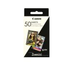 Papier d'impression Canon Pack 50 feuilles de papier photo Canon ZINK pour Zoemini