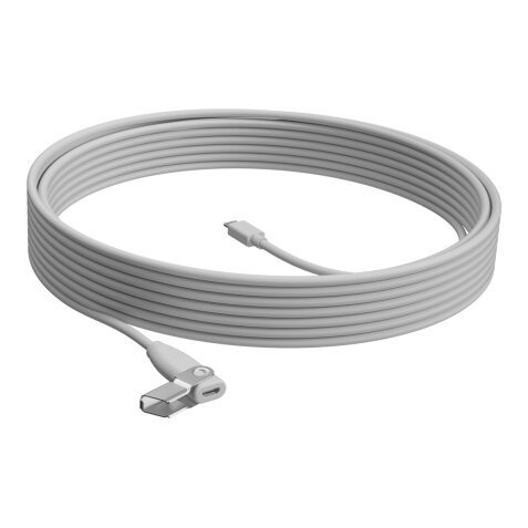 Logitech Rally Mic Pod Extension Cable Blanc