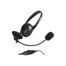 MCL CSQ-M/NZ Casque Avec fil Arceau Appels/Musique Noir