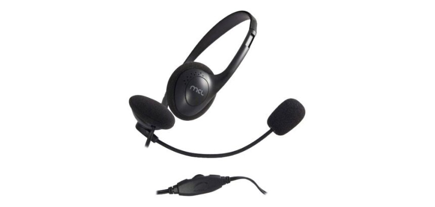 Micro casque MCL CSQ-M/NZ filaire noir