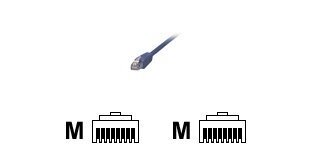 MCL Cable RJ45 Cat6 1.5 m Blue câble de réseau Bleu 1,5 m F/UTP (FTP) Rond