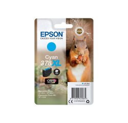 Epson cartouche d'encre 378 XL, 830 pages, OEM C13T37924010, cyan
