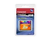 Transcend TS2GCF133 mémoire flash 2 Go CompactFlash MLC