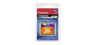 Transcend TS2GCF133 mémoire flash 2 Go CompactFlash MLC