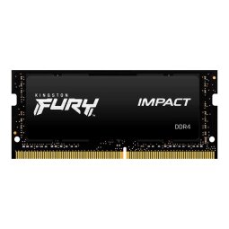 Kingston Technology FURY 16GB 2666MT/s DDR4 CL15 SODIMM 1Gx8 Impact