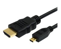 StarTech.com Câble HDMI haute vitesse avec Ethernet 1 m - HDMI vers HDMI Micro - M/M