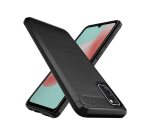 DLH COQUE SILICONE NOIRE POUR SAMSUNG GALAXY A41 (SM-A415)