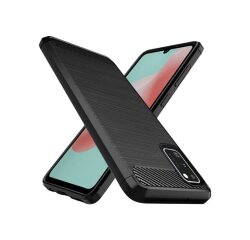DLH COQUE SILICONE NOIRE POUR SAMSUNG GALAXY A41 (SM-A415)