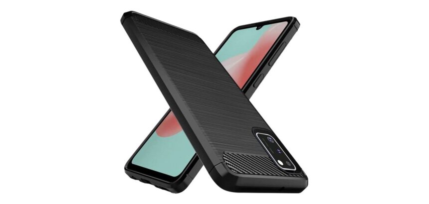 DLH COQUE SILICONE NOIRE POUR SAMSUNG GALAXY A41 (SM-A415)