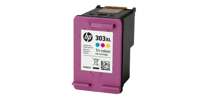 HP Cartouche d’encre trois couleurs 303XL grande capacité authentique