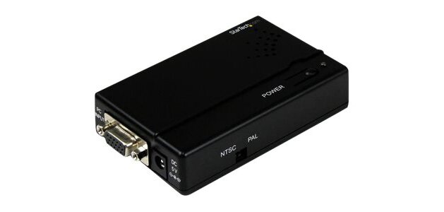 StarTech.com Convertisseur haute résolution VGA vers Composite ou S-Video.