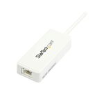 StarTech.com Adaptateur USB 3.0 vers Ethernet Gigabit - Carte Réseau Externe USB vers 1 Port RJ45 - Blanc