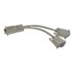 MCL CG-523C câble VGA 0,4 m VGA (D-Sub) 2 x VGA (D-Sub)