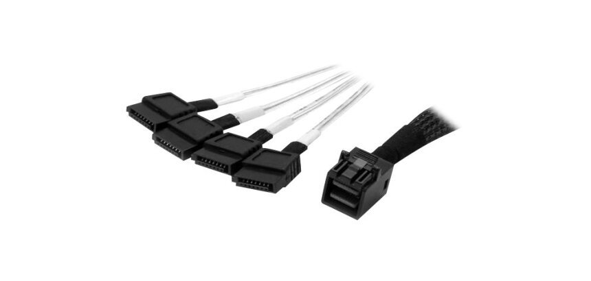 StarTech.com Câble Mini SAS vers SATA interne de 1 m - SFF-8643 vers 4x SATA