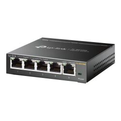 TP-Link TL-SG105E Géré L2 Gigabit Ethernet (10/100/1000) Noir