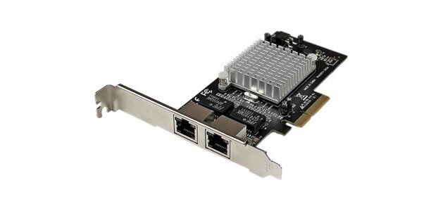 StarTech.com Carte Réseau PCI Express 2 Ports Gigabit Ethernet 10/100/1000 avec Chipset Intel i350