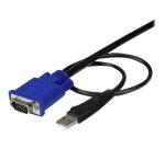 StarTech.com Câble pour Switch KVM VGA avec USB 2 en 1 - 3m