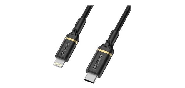 OtterBox Cable USB C-Lightning 1M USB-PD, noir