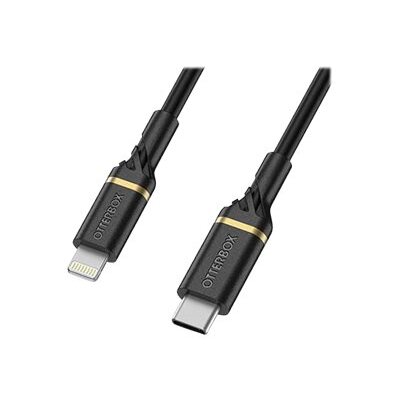 OtterBox Cable USB C-Lightning 1M USB-PD, noir