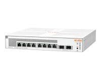 HPE Aruba Networking Aruba Instant On 1930 Géré L2+ Gigabit Ethernet (10/100/1000) Connexion Ethernet, supportant l'alimentation via ce port (PoE) 1U Blanc