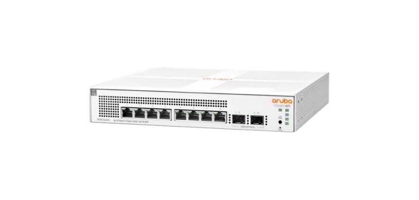 HPE Aruba Networking Aruba Instant On 1930 Géré L2+ Gigabit Ethernet (10/100/1000) Connexion Ethernet, supportant l'alimentation via ce port (PoE) 1U Blanc