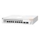 HPE Aruba Networking Aruba Instant On 1930 Géré L2+ Gigabit Ethernet (10/100/1000) Connexion Ethernet, supportant l'alimentation via ce port (PoE) 1U Blanc