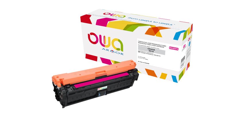 Toner remanufacturé OWA - standard - pour HP CE341A