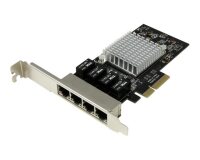 StarTech.com Carte réseau PCI Express à 4 ports Gigabit Ethernet avec chipset Intel I350