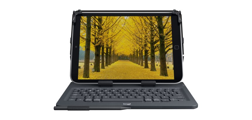 Logitech Universal Folio avec clavier intégré pour les tablettes Apple, Android et Windows 9 à 10 pouces
