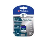 Verbatim PRO - Flash-Speicherkarte - 64 GB - SDXC UHS-I