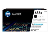 HP 656X - hoog rendement - zwart - origineel - LaserJet - tonercartridge (CF460X)