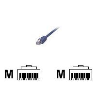MCL Cable RJ45 Cat6 0.5m Blue câble de réseau Bleu 0,5 m F/UTP (FTP) Rond