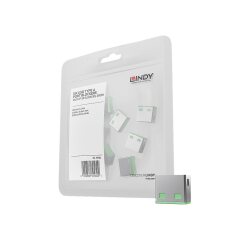 Lindy Bloqueurs de ports USB A, 10 pièces, Vert