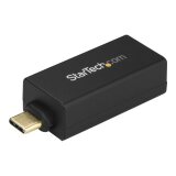 StarTech.com Adaptateur USB C vers Gigabit Ethernet - Adaptateur Réseau 1Gbps NIC USB 3.0/USB 3.1 Type C - 1GbE USB-C vers RJ45/Port LAN TB3 Compatible Windows MacBook Pro Chromebook