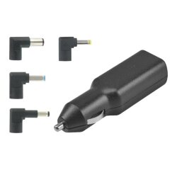 DLH DY-LI3841 chargeur d'appareils mobiles Ordinateur portable Noir Allume-cigare Auto