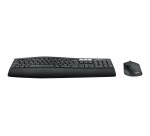 Logitech 920-008222 clavier Souris incluse Universel RF sans fil + Bluetooth AZERTY Français Noir