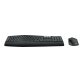 Logitech 920-008222 clavier Souris incluse Universel RF sans fil + Bluetooth AZERTY Français Noir