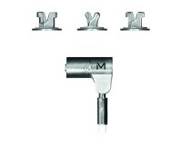 Mobilis 001271 câble antivol Argent 2 m