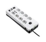 Eaton PB8TUD protection surtension Noir, Blanc 8 sortie(s) CA 220 - 250 V 1,5 m