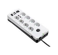 Eaton PB8TUD protection surtension Noir, Blanc 8 sortie(s) CA 220 - 250 V 1,5 m